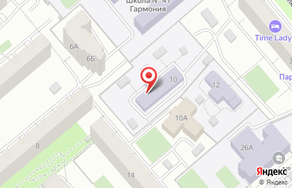 Детский сад компенсирующего вида №5 в Октябрьском районе на карте