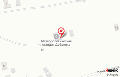Метеорологическая станция на Уральской на карте