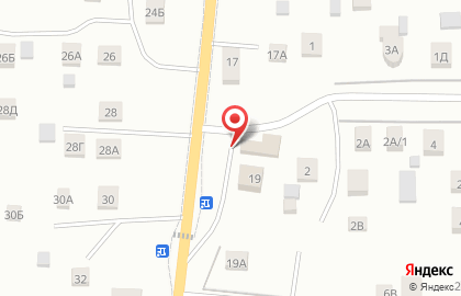 Очаг в Луговом переулке на карте