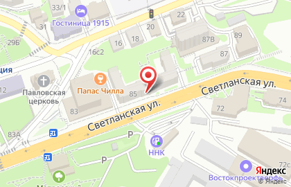 Магазин цветов во Владивостоке на карте