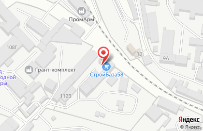 Торговая компания СтройБаза 58 на карте