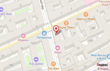 Солянка, буфет на карте