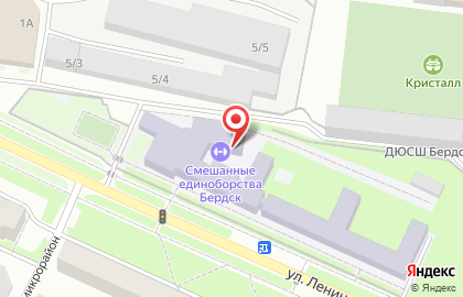 Федерация вольного боя на улице Ленина на карте