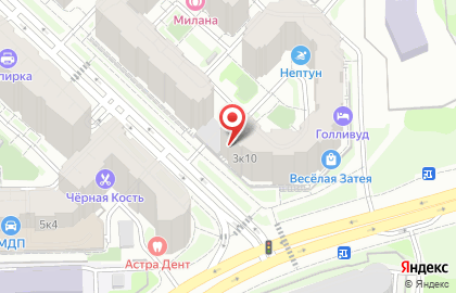 Медицинская лаборатория Гемотест на метро Царицыно на карте