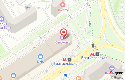 Салон упаковки подарков Азбука упаковки на Братиславской на карте