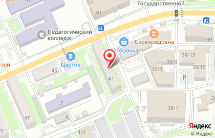 На всякий пожарный в Горно-Алтайске на карте