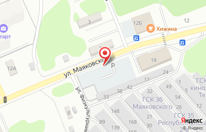Автостоянка в Перми на карте