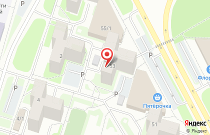 Агентство недвижимости Квартирный вопрос на проспекте Ленина на карте