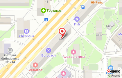 Зоомагазин Petshop.ru на улице Народного Ополчения на карте