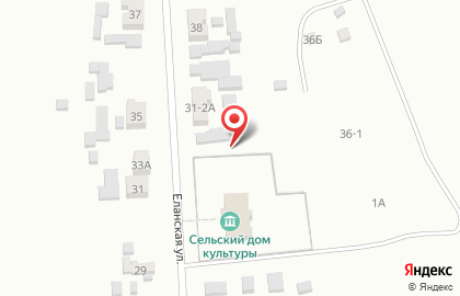 Дом культуры на Еланской улице на карте