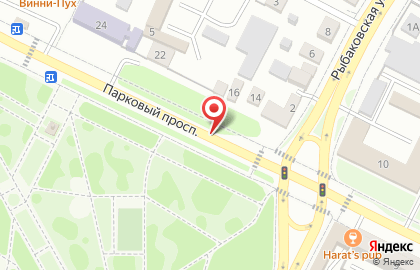 Много мебели на Парковом проспекте на карте