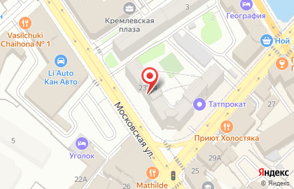 ОАО Банкомат, АКБ Абсолют Банк на Московской улице на карте
