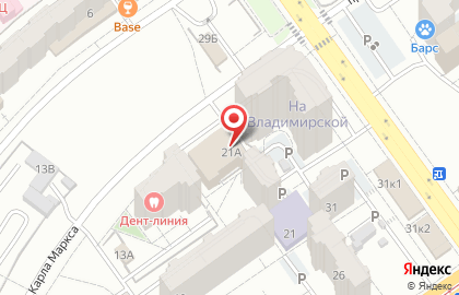 Банкомат Поволжский банк Сбербанка России на проспекте Карла Маркса, 21а на карте