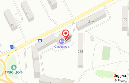 Супермаркет Магнит в Кемерово на карте