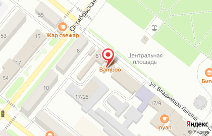 Суши-бар Bamboo, суши-бар на улице Владимира Ленина на карте