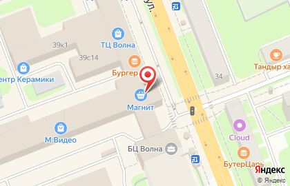 Кофейня Inside на Большой Санкт-Петербургской улице на карте