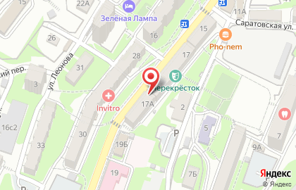 Ателье по пошиву и ремонту одежды, меховых изделий и головных уборов на карте