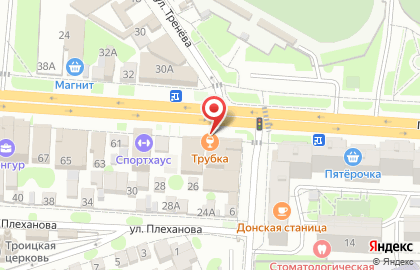 Малыш на проспекте Стачки на карте