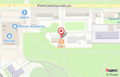 Агентство недвижимости Квартал на Комсомольской на карте