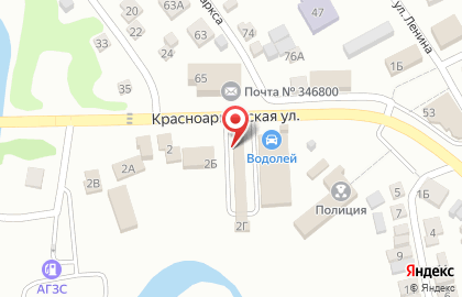 Автомойка Водолей на Красноармейской улице на карте