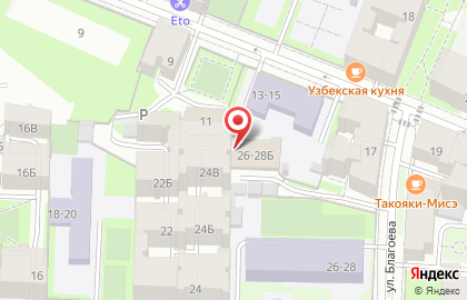 Военный комиссариат г. Санкт-Петербурга в Петроградском районе на карте