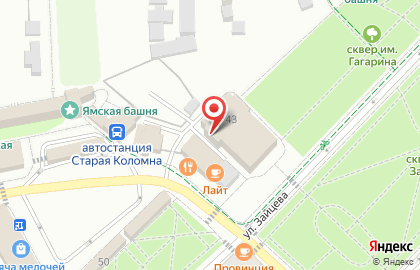 Магазин напольных покрытий Интер-пол на улице Зайцева на карте