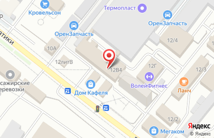 Магазин Мечта рыбака в проезде Автоматики на карте