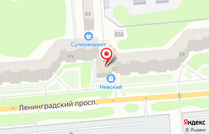 Мак на карте