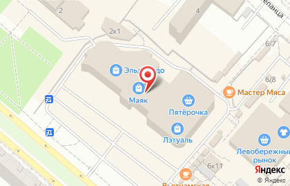 ООО Хоум Кредит энд Финанс Банк на проспекте Комарова на карте
