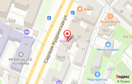 Kalyan4you на Садовой-Кудринской улице на карте