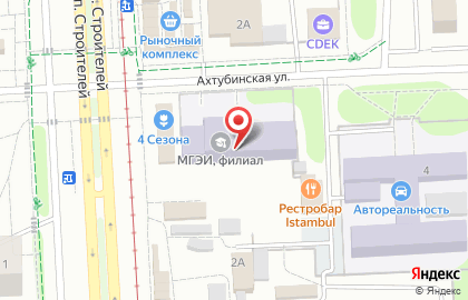 ИнтехБанк на Ахтубинской улице на карте