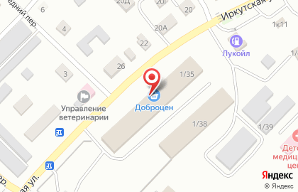 ИП Дымов А.С. на Иркутской улице на карте