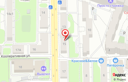 Дуэт на Телевизионной улице на карте
