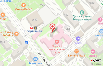 Часовня Троицы Живоначальной на карте