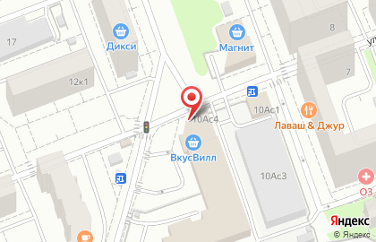 Экспресс-кофейня на улице Нахимова на карте