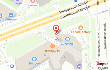 Электронный дискаунтер Ситилинк в Красногвардейском районе на карте