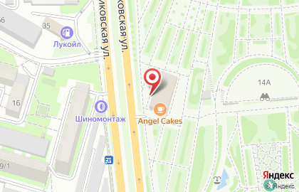 Кафе Angel Cakes на Восточно-Кругликовской улице на карте