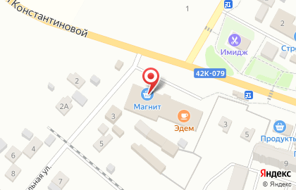 Супермаркет Магнит в Липецке на карте