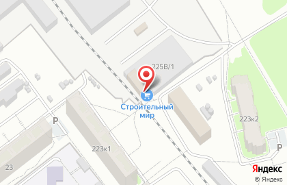 Компания Строительный Мир на улице Павла Корчагина на карте