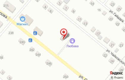 Автомойка АвтоМир в Ленинск-Кузнецком на карте