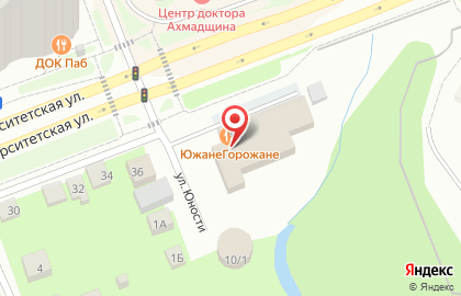 ЮжанеГорожане на карте