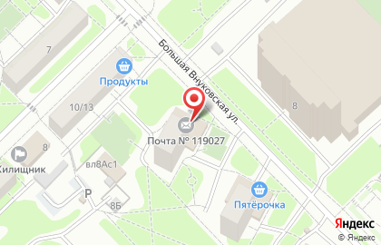 Почта Банк в Москве на карте