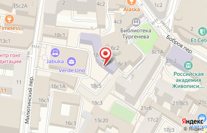 Пушкинская школа №1500 с дошкольным отделением в Москве на карте