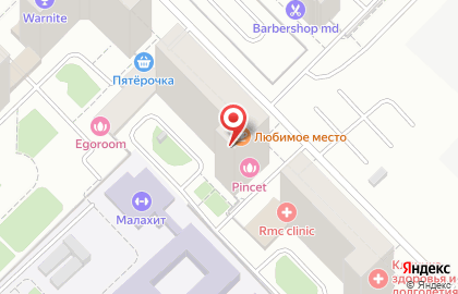 Салон цветов и подарков Цветочный бутик на улице Краснолесья на карте