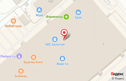 Магазин детских головных уборов Шапландия на карте