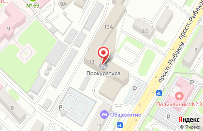 Прокуратура Камчатского края на карте