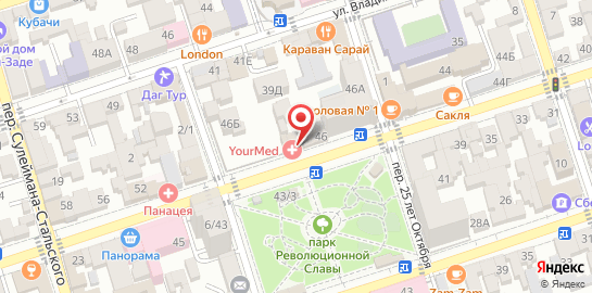 Медицинский центр YourMed на карте