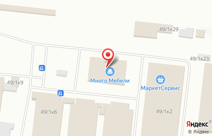 Фабрика мебели Галатея на площади Сибиряков-Гвардейцев на карте
