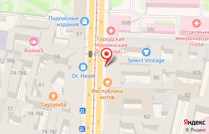 Бистро в Санкт-Петербурге на карте