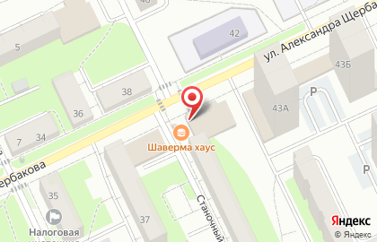 Супермаркет Пятёрочка в Орджоникидзевском районе на карте